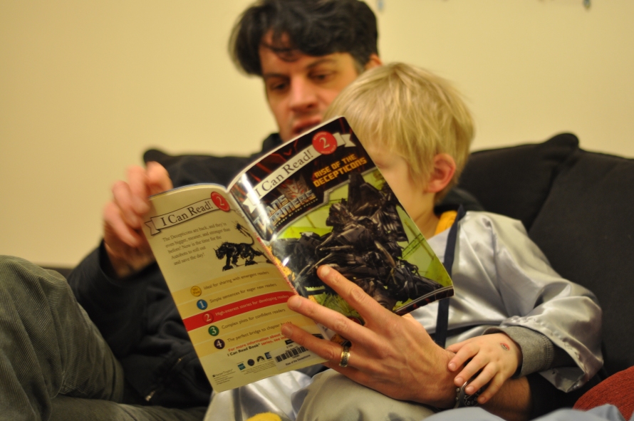 Reading with Uncle Paul